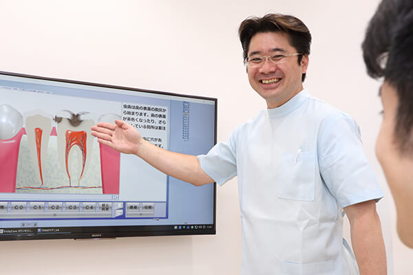 患者さん目線の、分かりやすく丁寧な説明